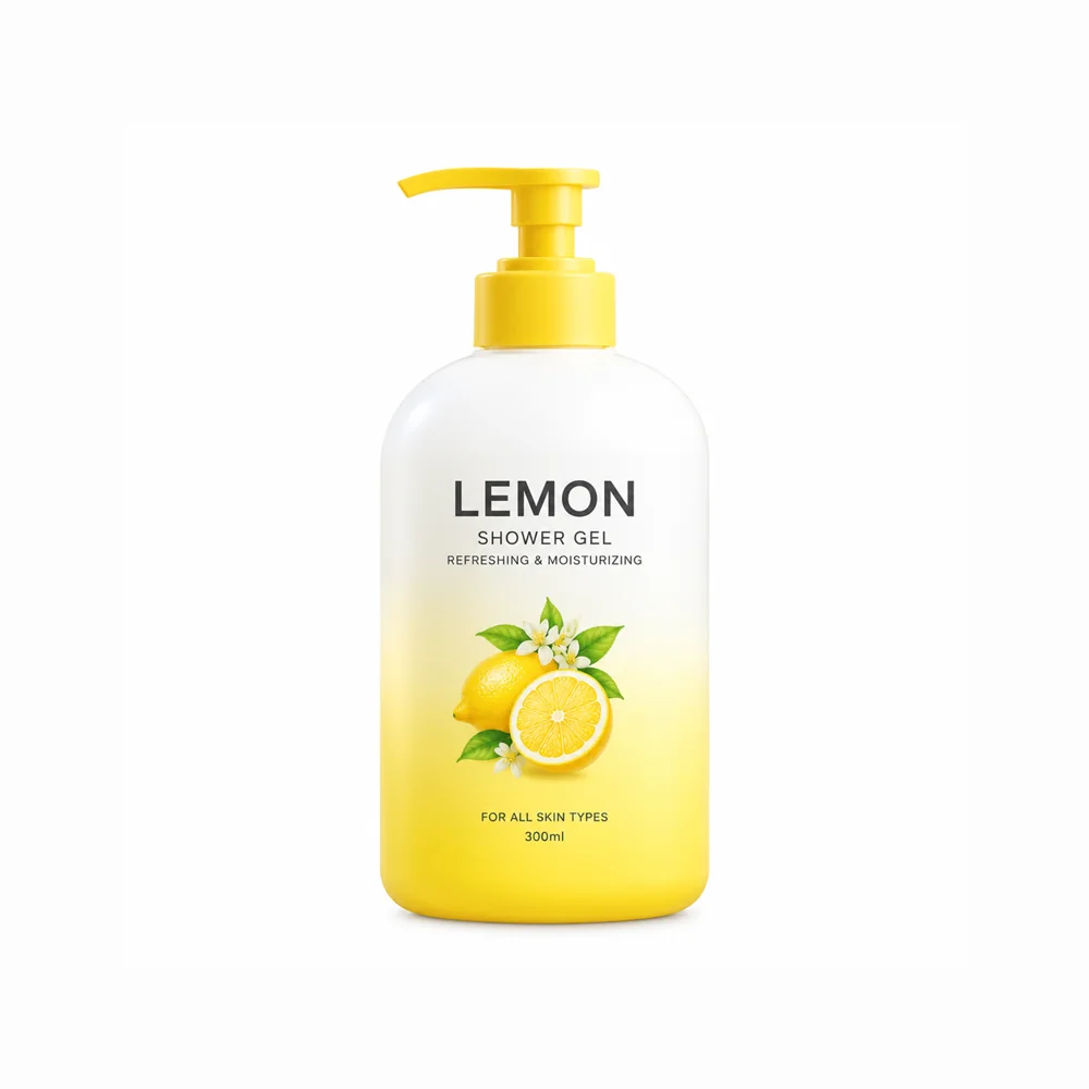 Lemongrass Body Wash — supplied packaging reference