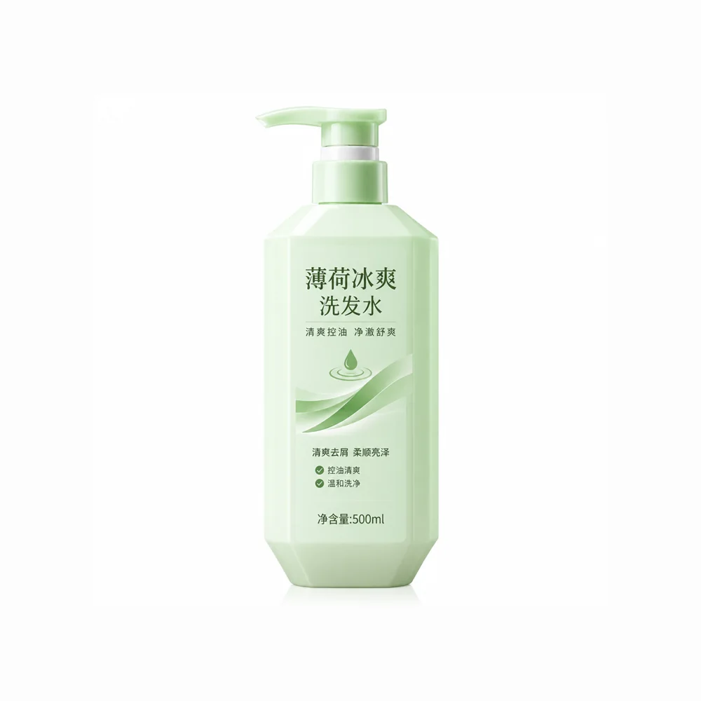 Mint Shampoo & Body Wash — supplied packaging reference