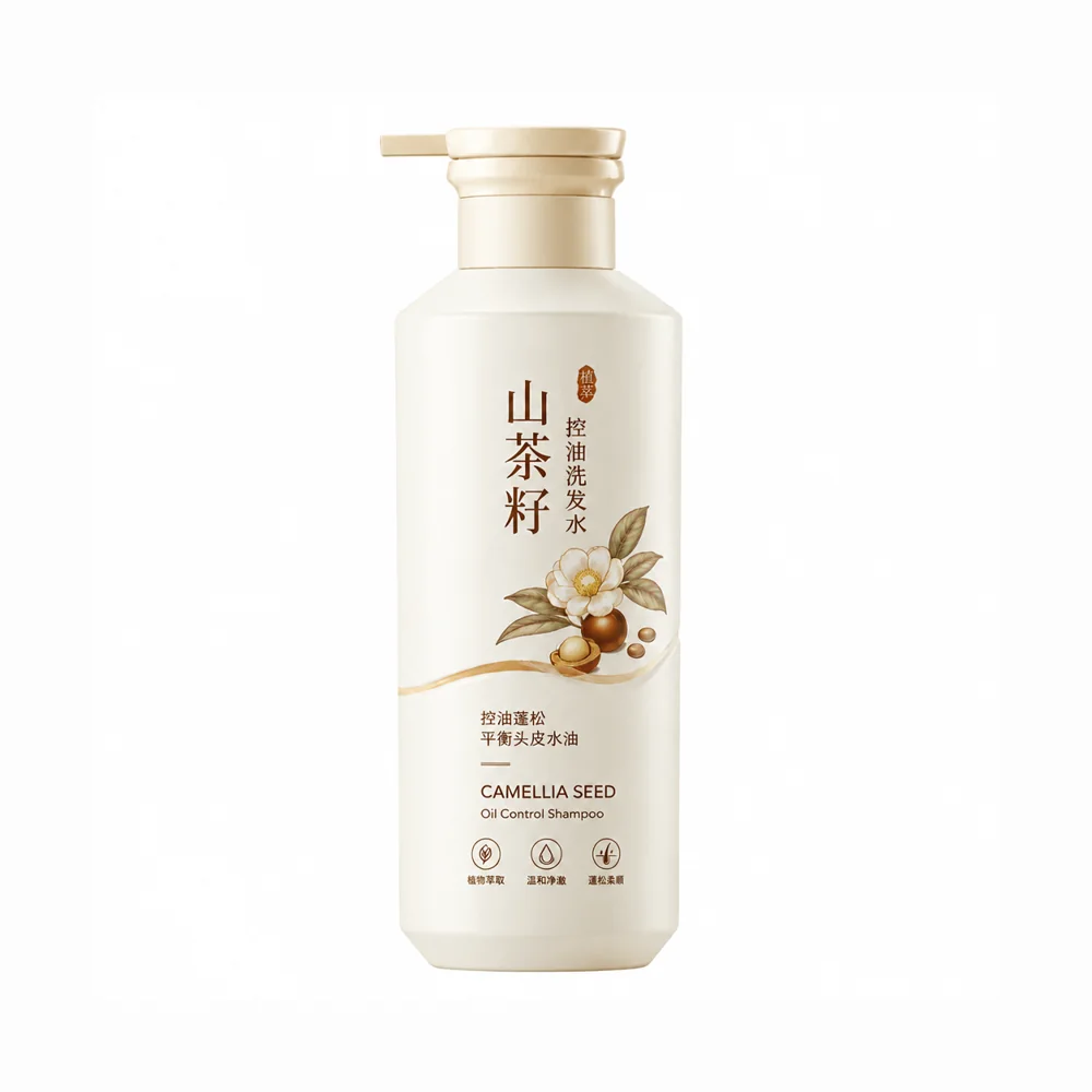 Camellia Seed Shampoo — supplied packaging reference