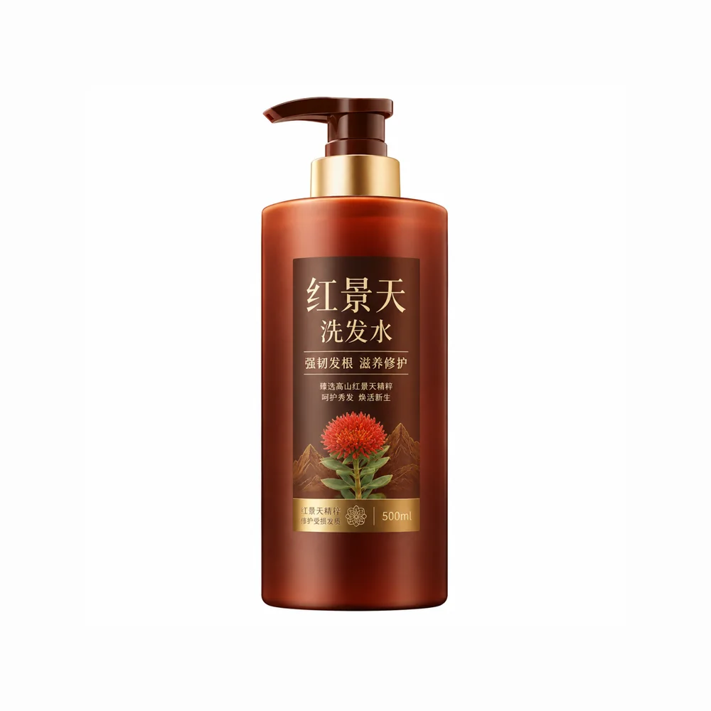 Rhodiola Shampoo — supplied packaging reference