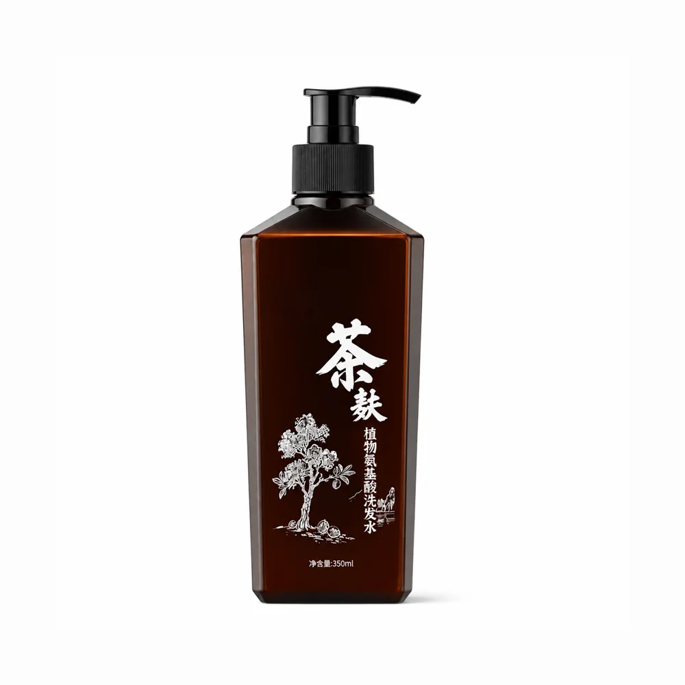 Tea Bran Amino Acid Shampoo — supplied packaging reference